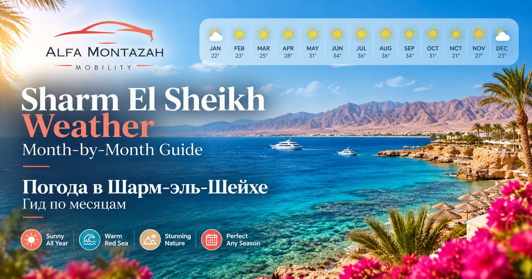Sharm El Sheikh Weather: Month-by-Month Guide