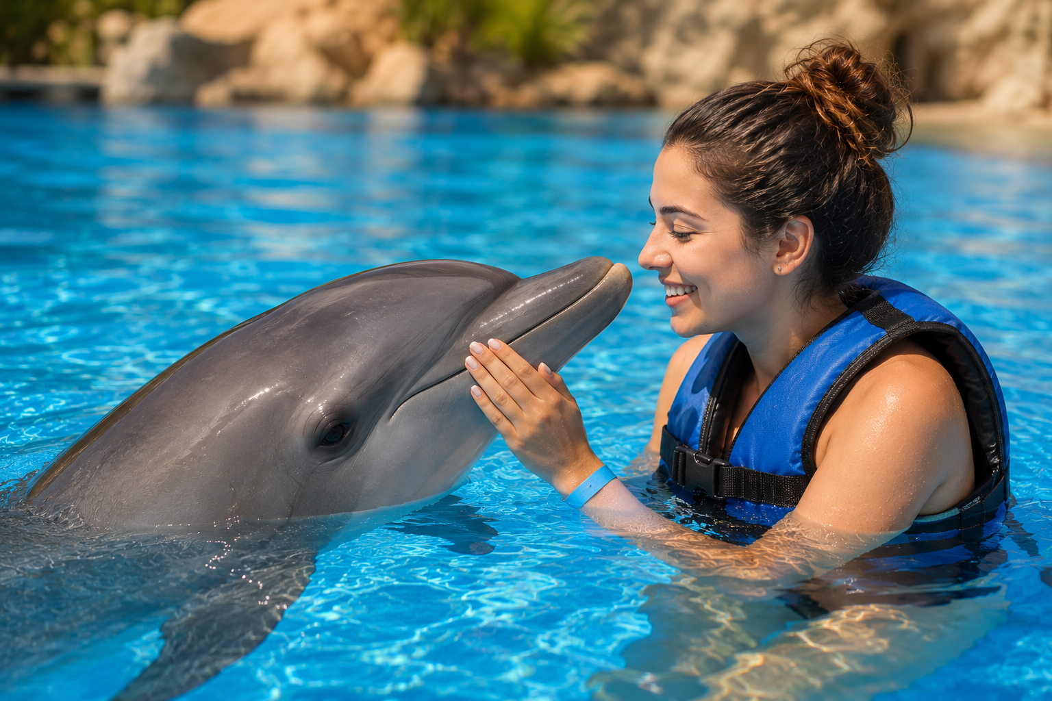 Swimming with Dolphins in Sharm El Sheikh – 15 Minutes