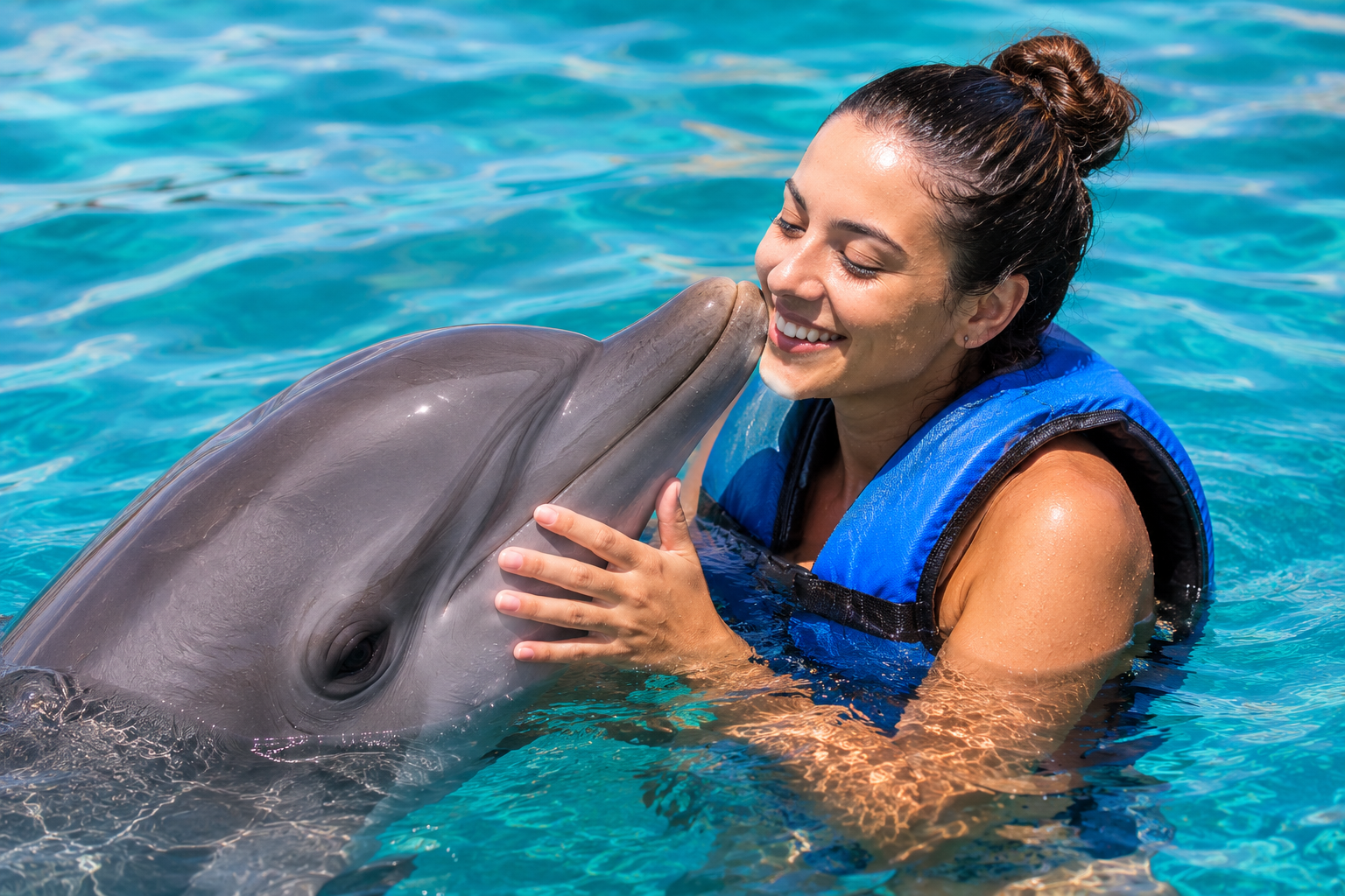 Swimming with Dolphins in Sharm El Sheikh – 15 Minutes
